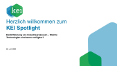 thumbnail of medium  KEI Spotlight: Elektrifizierung von Industrieprozessen | 22.07.2026