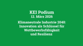 thumbnail of medium KEI Podium 2026 | Mitschnitt der Veranstaltung 