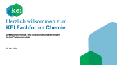 thumbnail of medium KEI Fachforum Chemie "Dekarbonisierungs- und Flexibilisierungsstrategien" | 26.03.2026